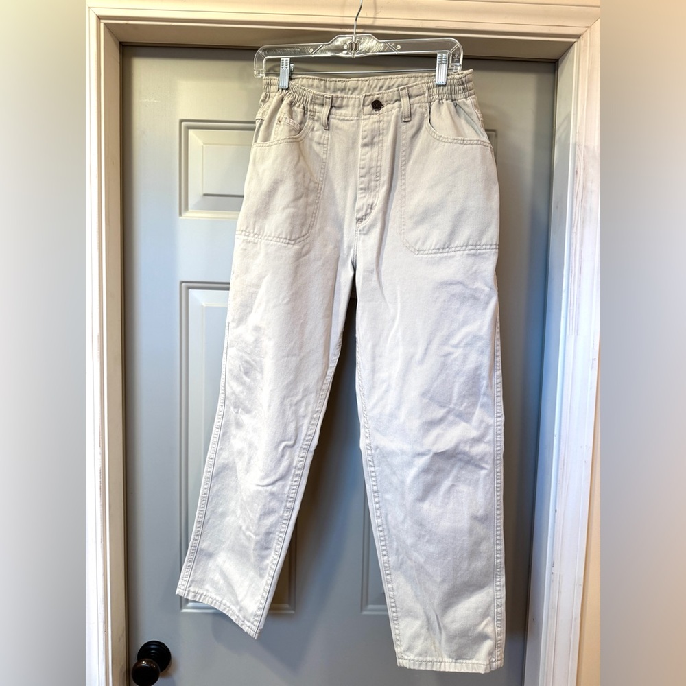Vintage Lee USA High Rise Tapered Jeans Mom Size - 28